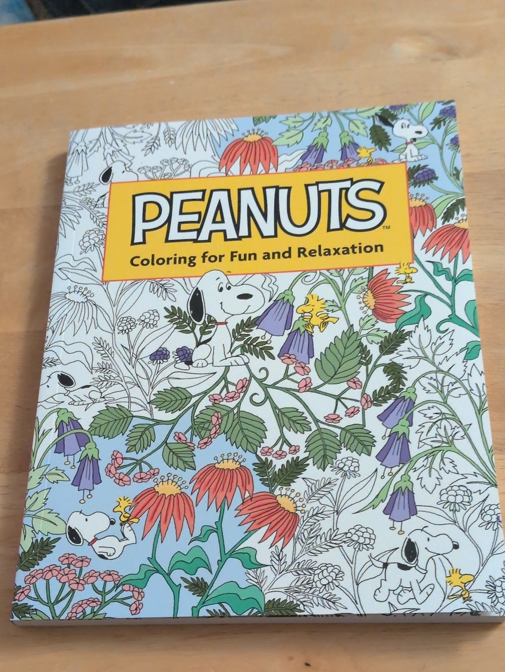 Peanuts Coloring For Fun And Relaxation Adult Coloring Book